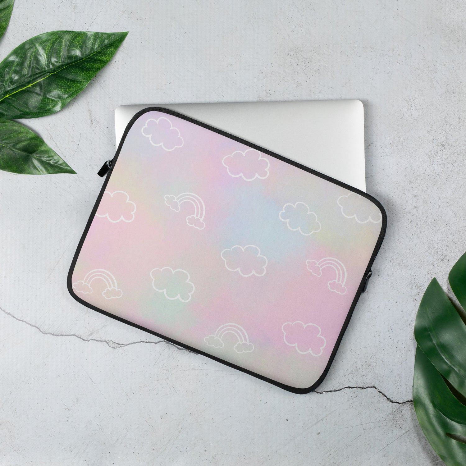 Pastel Dreams Rainbow Laptop Sleeve