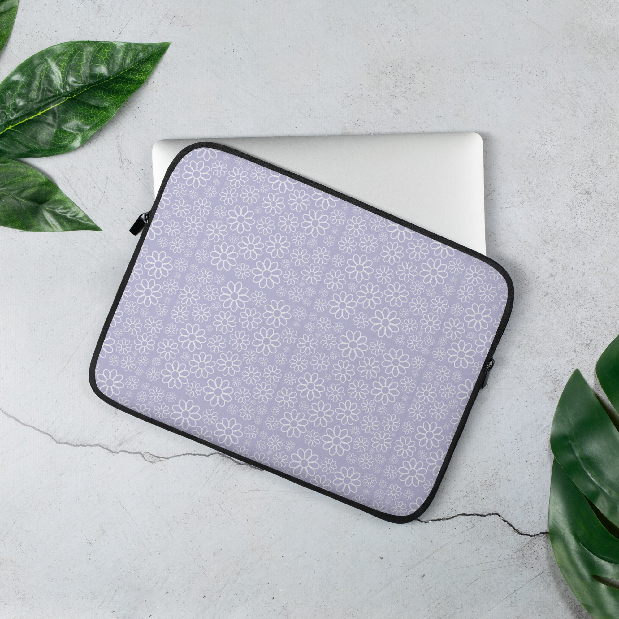 Lavender Lace Laptop Sleeve
