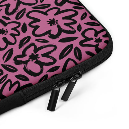 Pink Petal Pop Laptop Sleeve