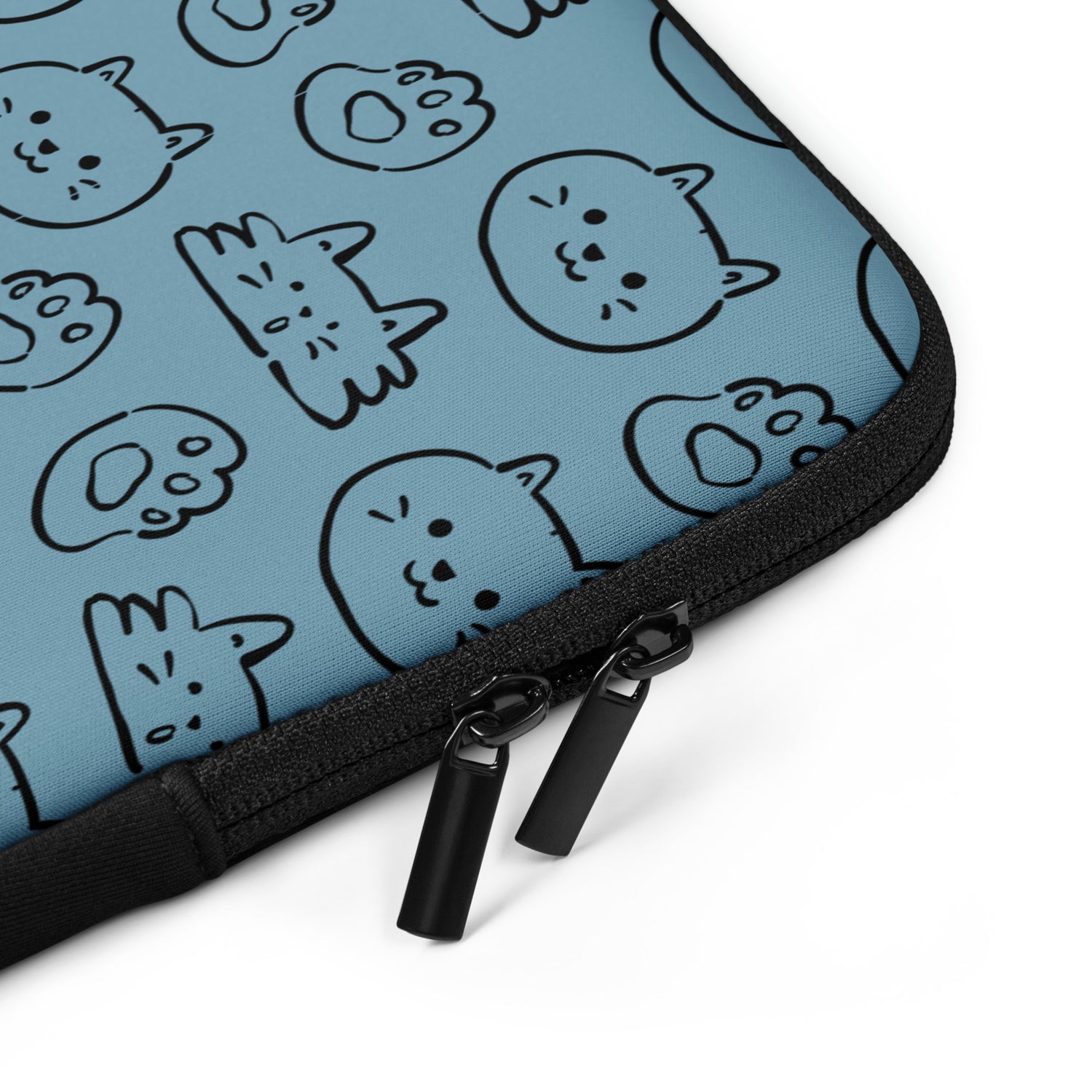 Purr-fectly Cute Cat Laptop Sleeve