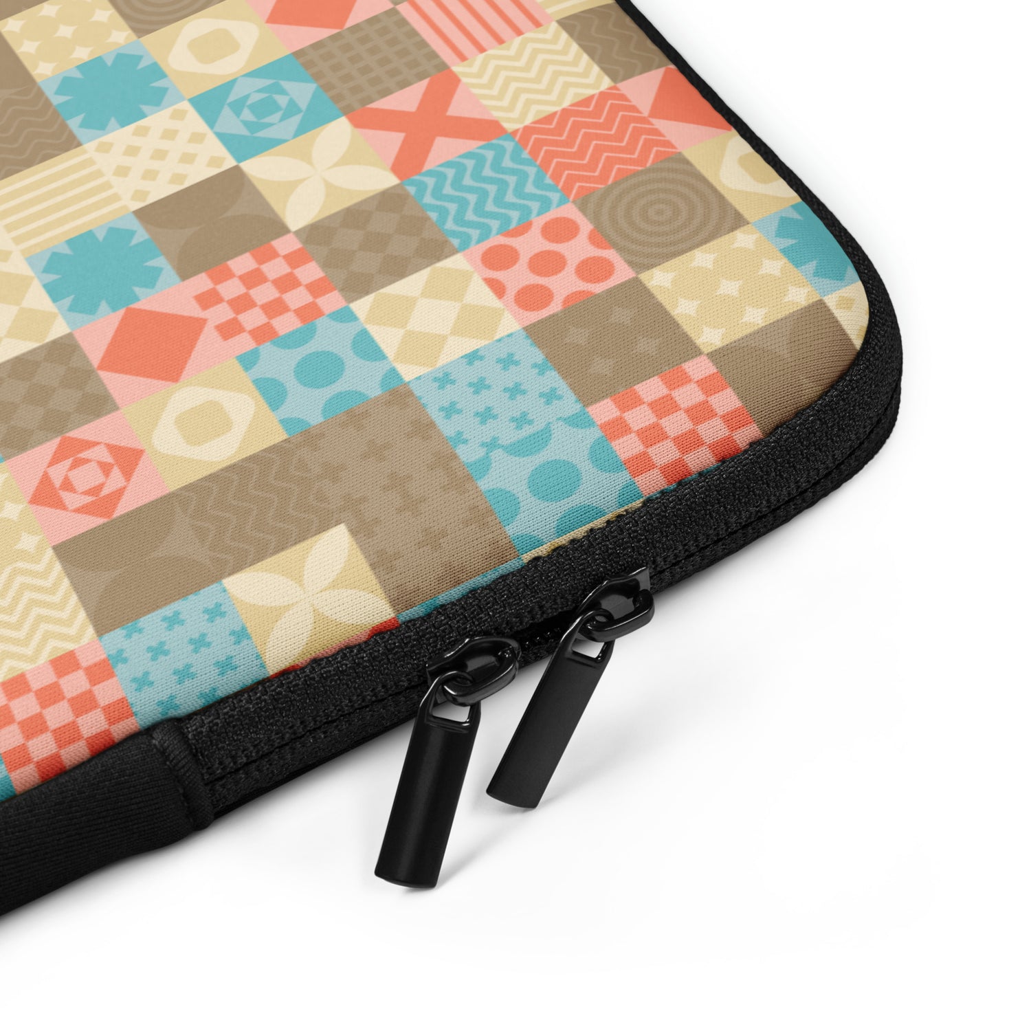 Patchwork Charm Laptop Sleeve