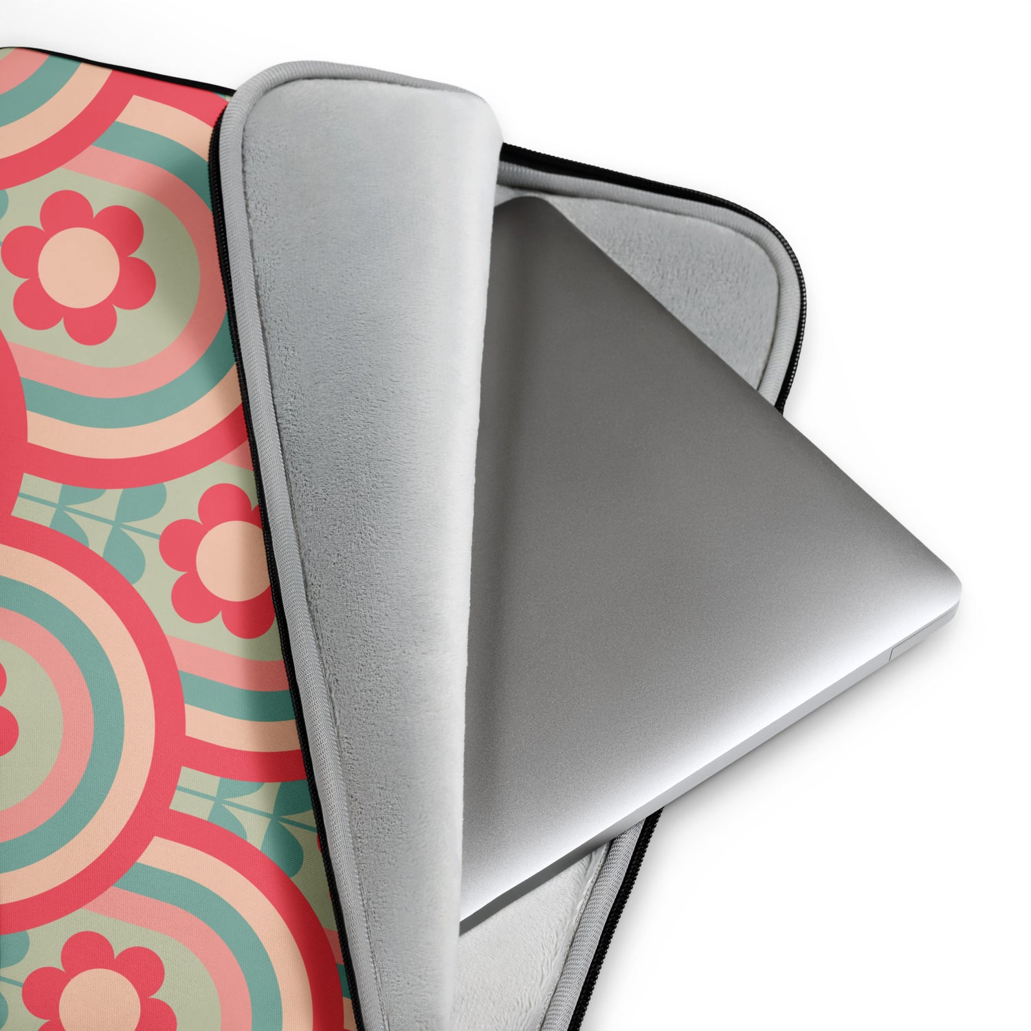 Retro Bloom Laptop Sleeve