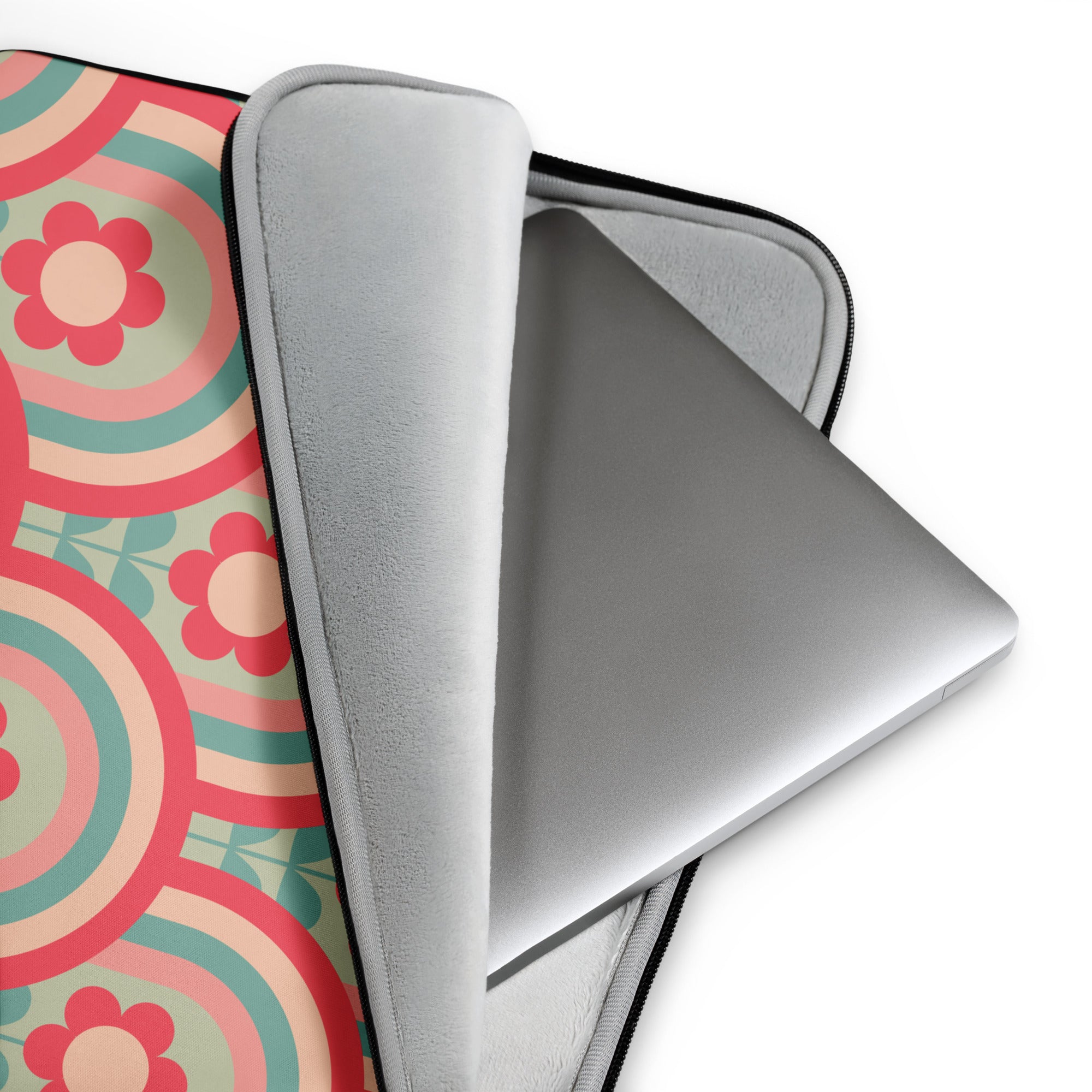 Retro Bloom Laptop Sleeve