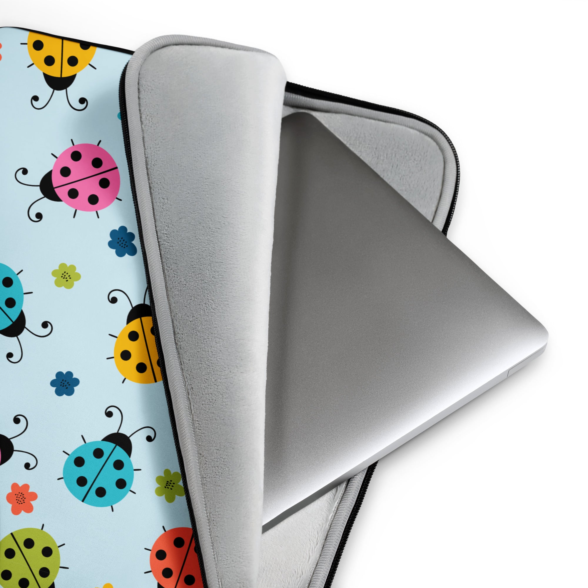 Ladybug Charm Laptop Sleeve