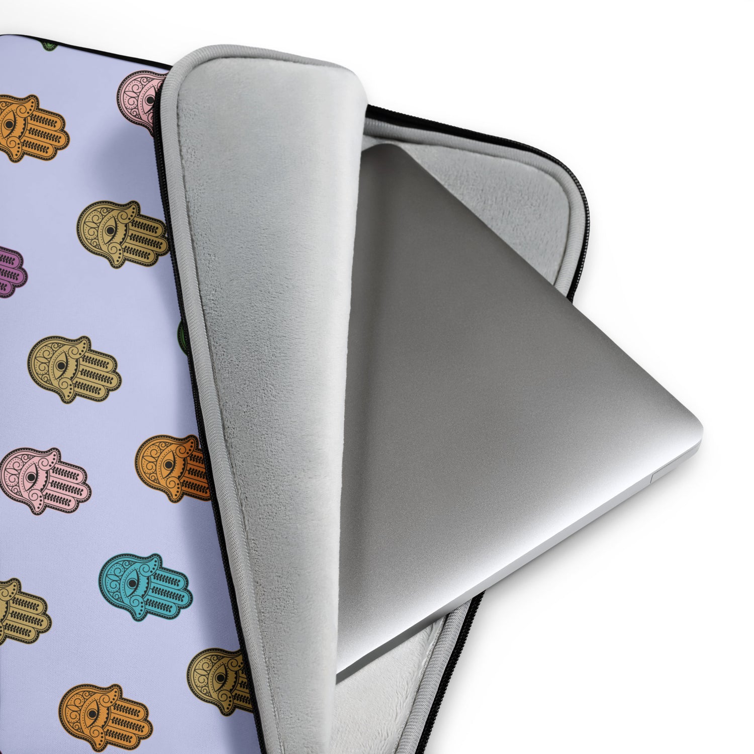 Colorful Hamsa Laptop Sleeve