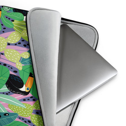 Tropical Toucan Laptop Sleeve