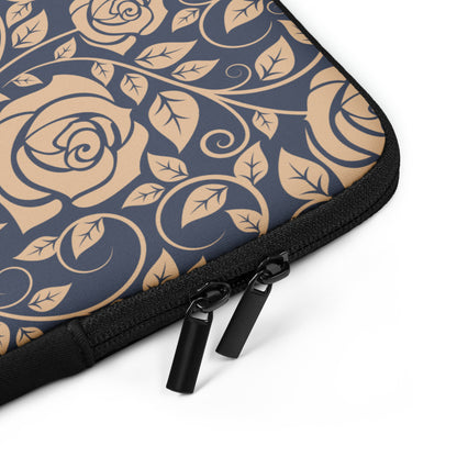 Midnight Rose Garden Laptop Sleeve