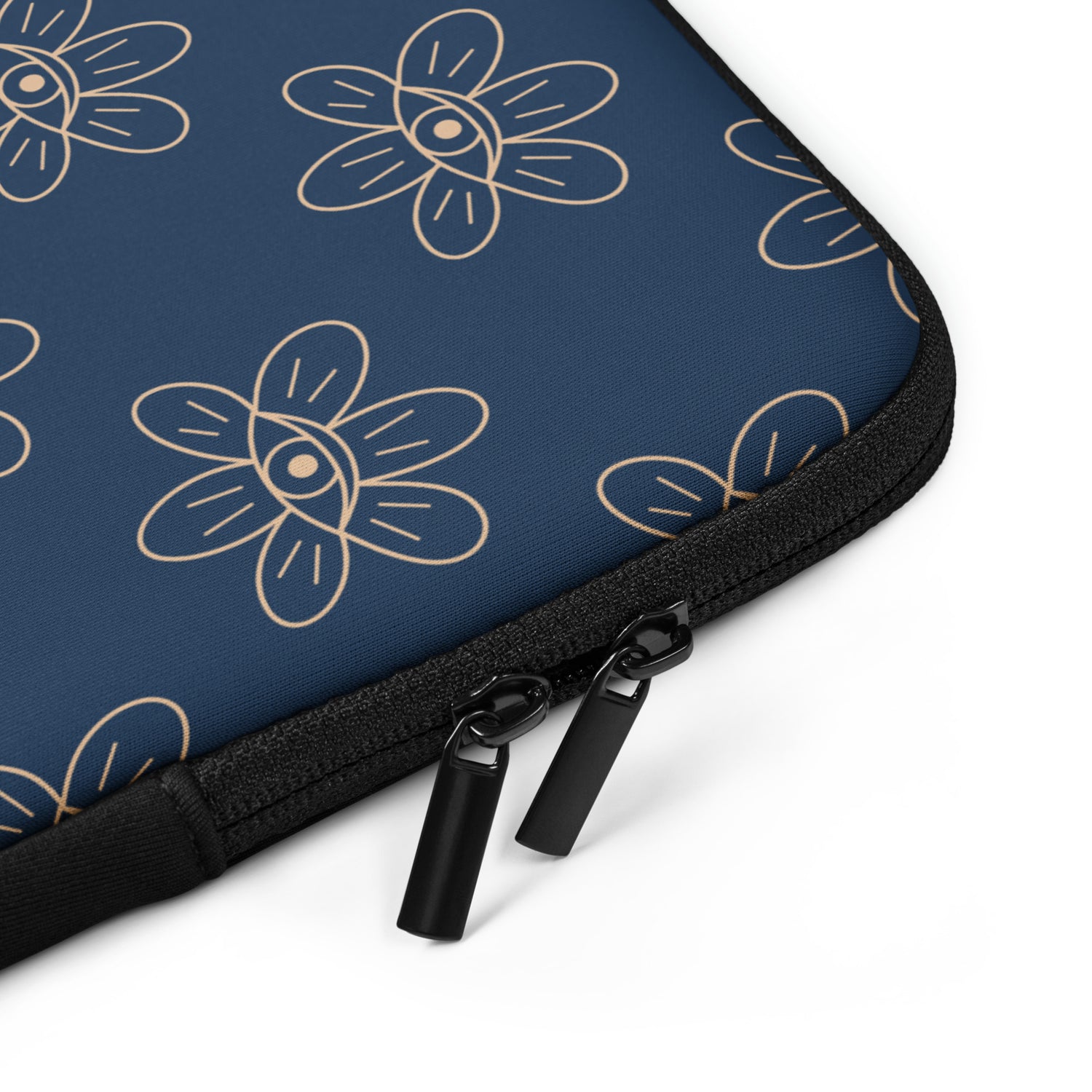 Midnight Mystic Bloom Laptop Sleeve