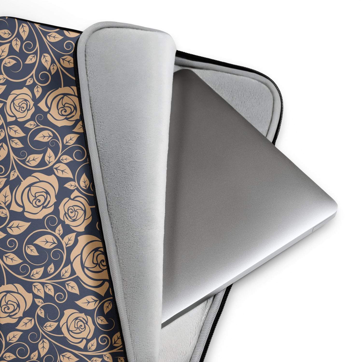Midnight Rose Garden Laptop Sleeve