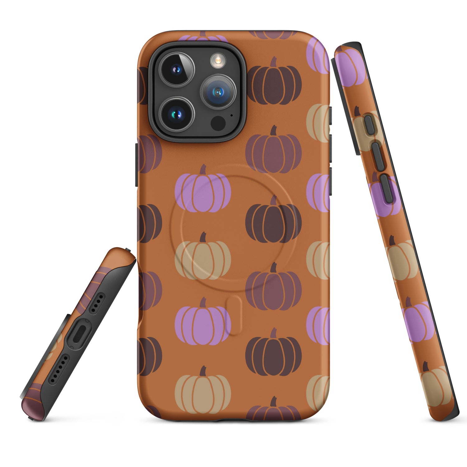 Pumpkin Pattern MagSafe Tough Case for iPhone