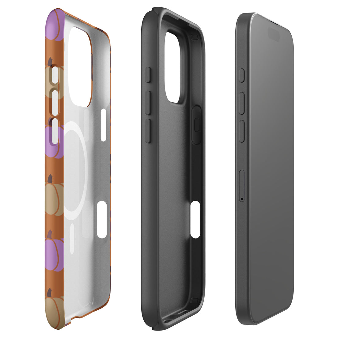 Pumpkin Pattern MagSafe Tough Case for iPhone
