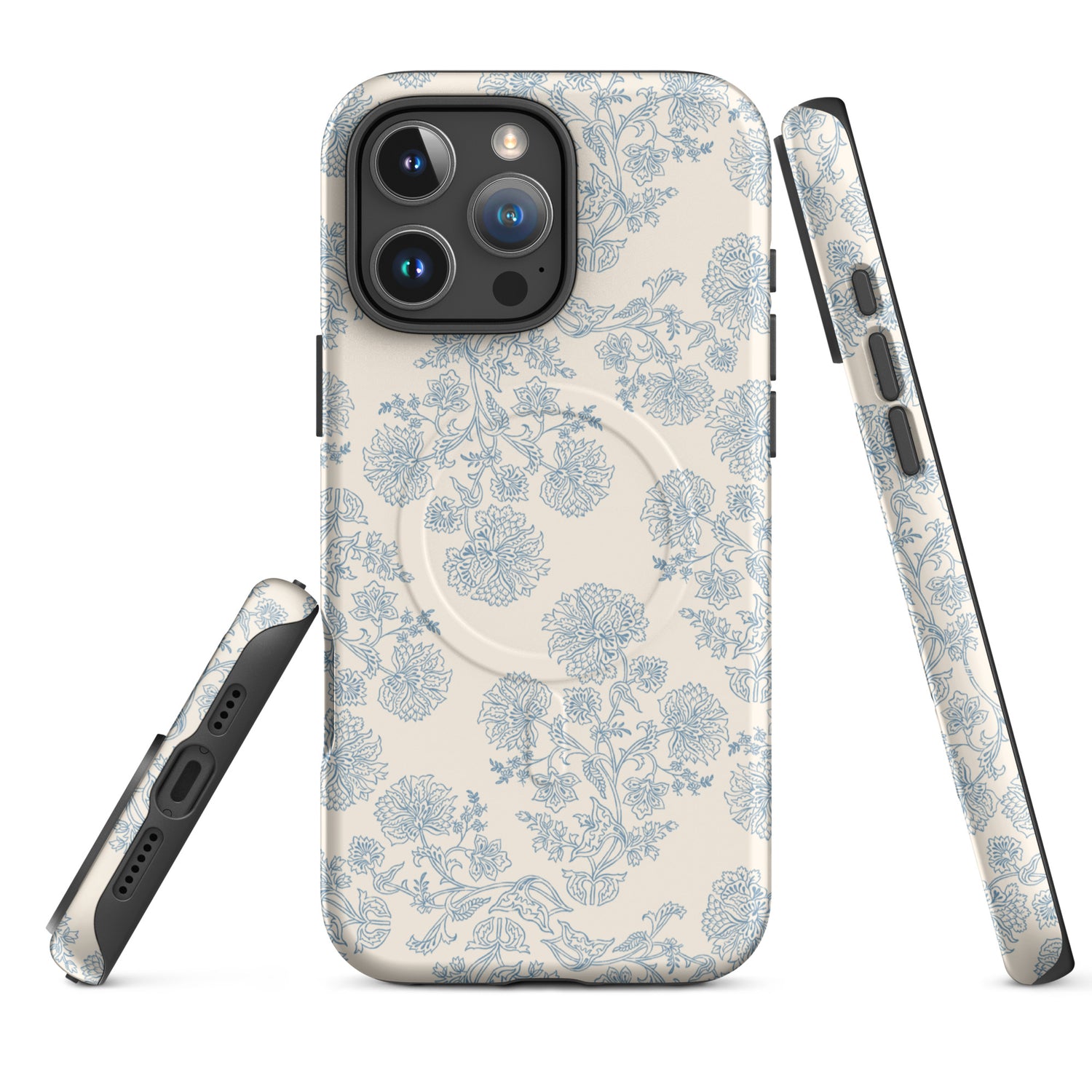 Whispering Petals MagSafe Tough Case for iPhone