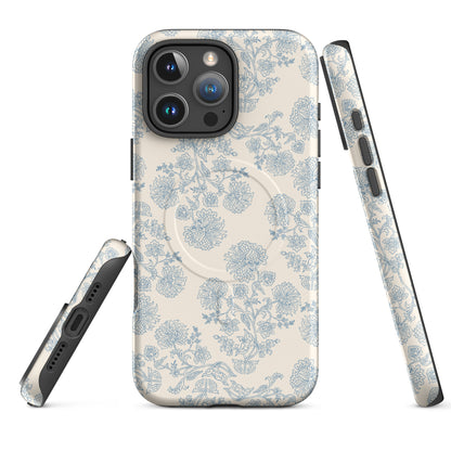 Whispering Petals MagSafe Tough Case for iPhone