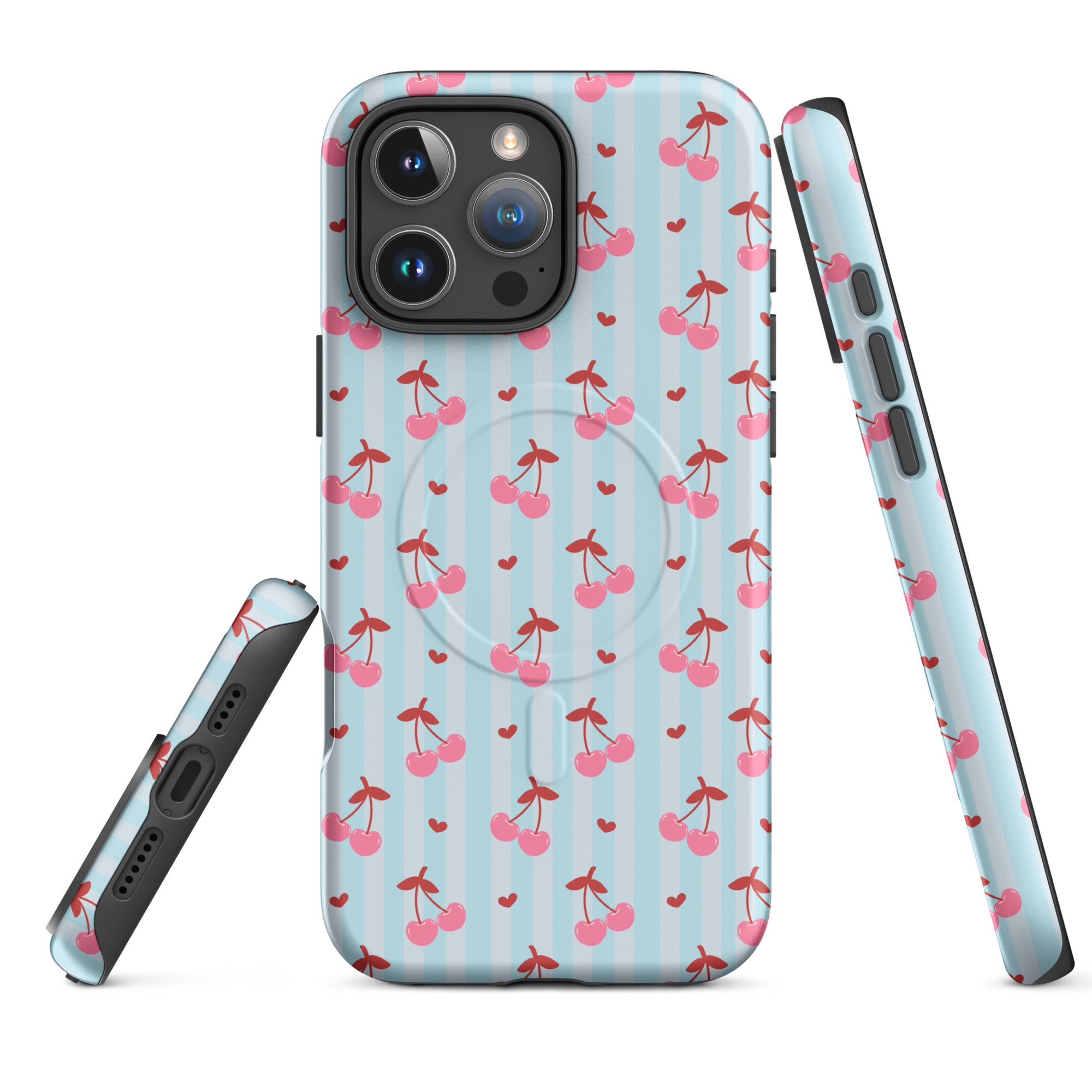 Sweetheart Stripes MagSafe Tough Case for iPhone