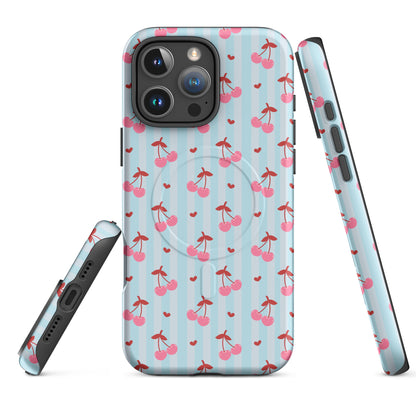 Sweetheart Stripes MagSafe Tough Case for iPhone