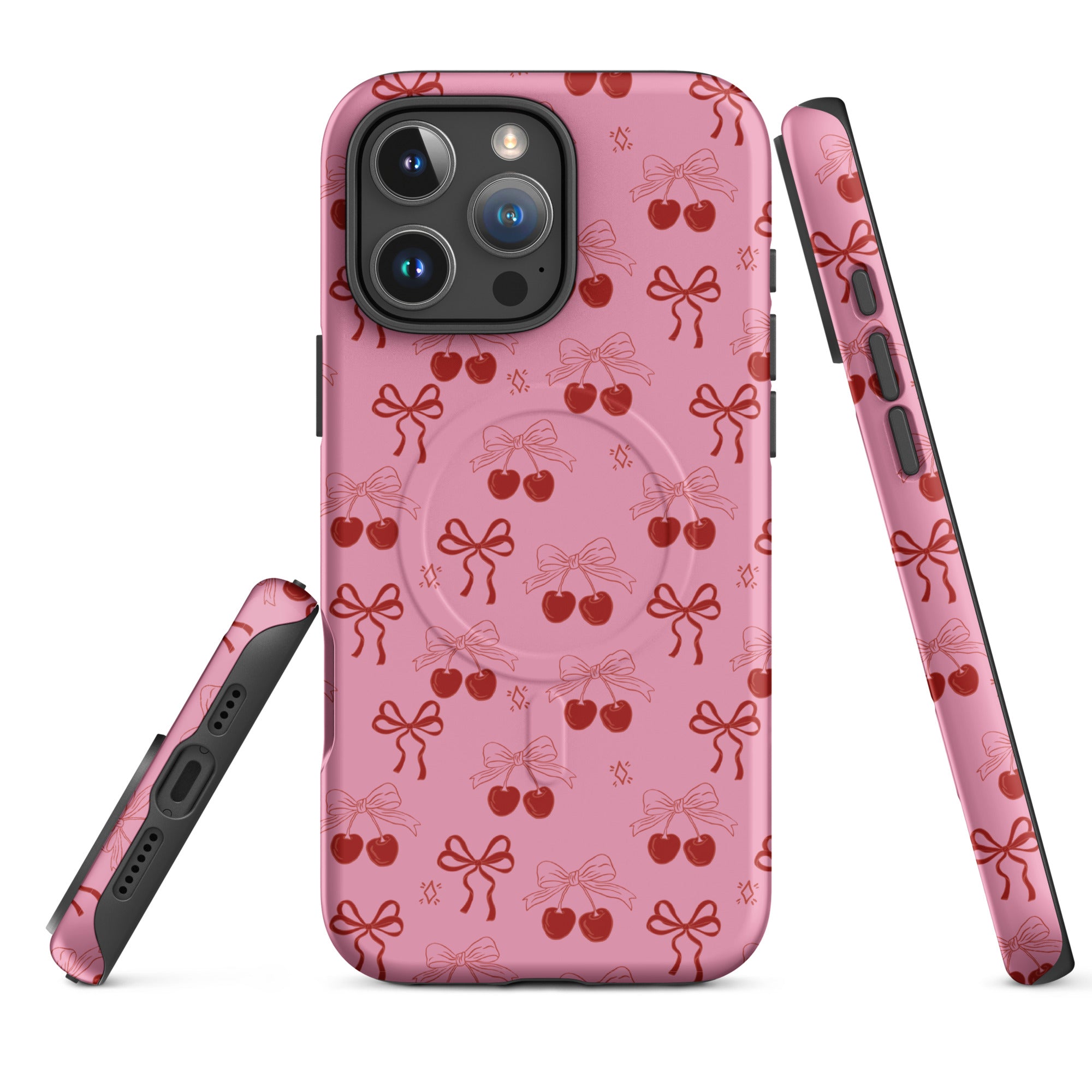 Cherry Bombshell MagSafe Tough Case for iPhone