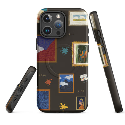 Art Gallery Wall MagSafe Tough Case for iPhone