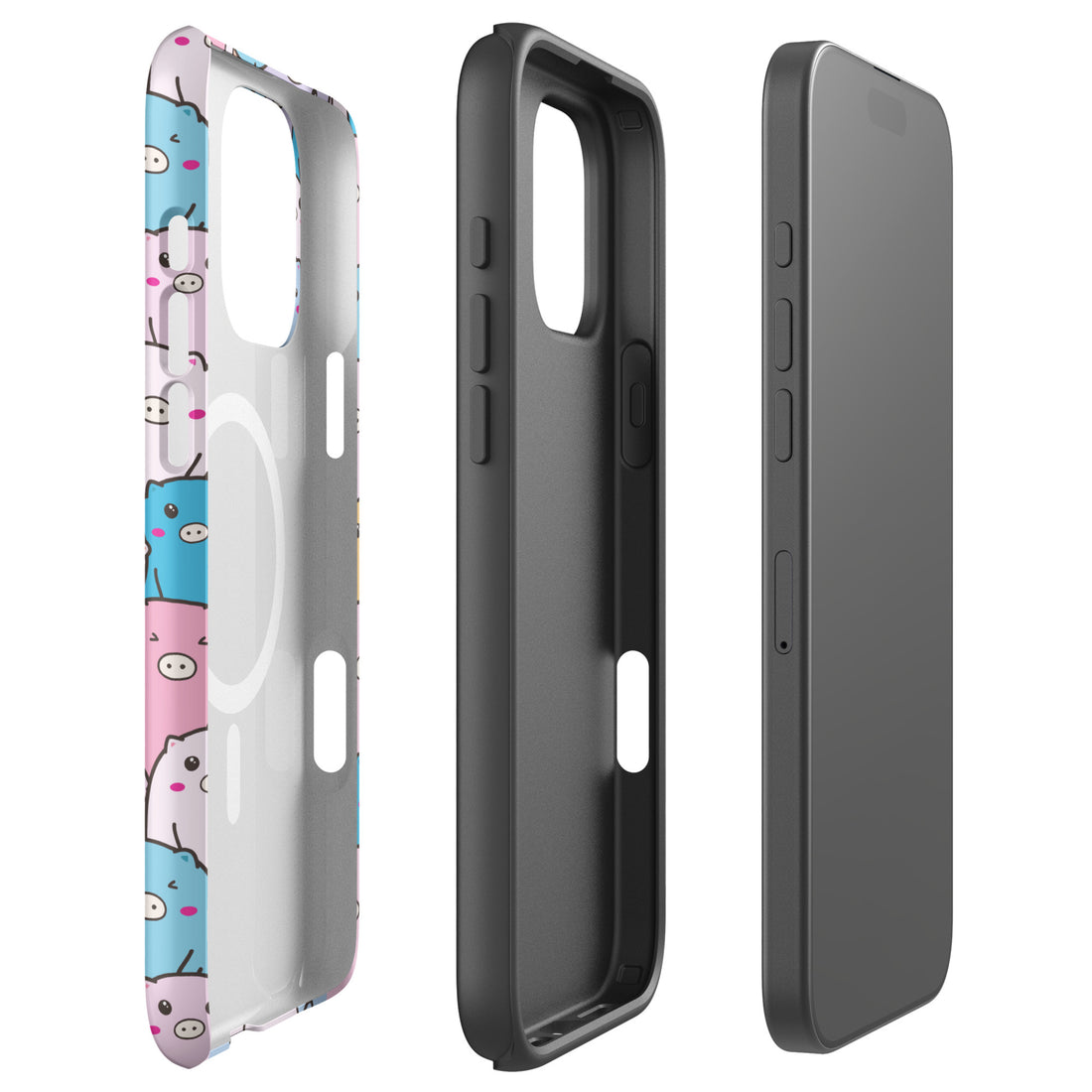 Cute Piggy MagSafe Tough Case for iPhone