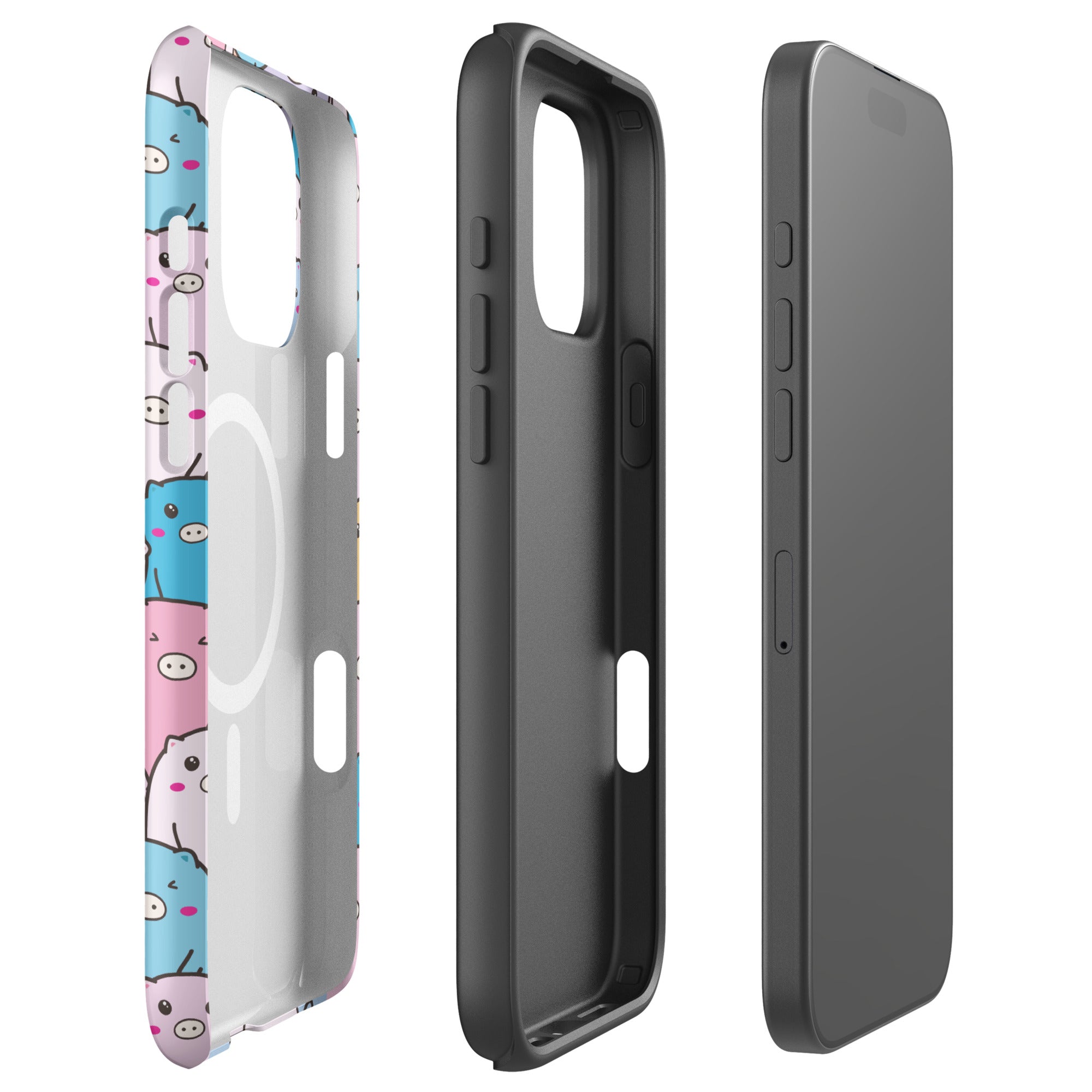 Cute Piggy MagSafe Tough Case for iPhone
