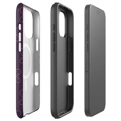 Floral All-Seeing Eye MagSafe Tough Case for iPhone