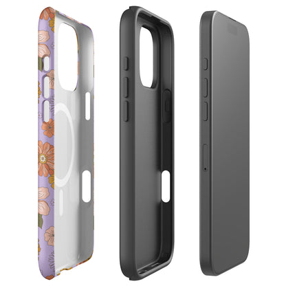 Groovy Floral MagSafe Tough Case for iPhone