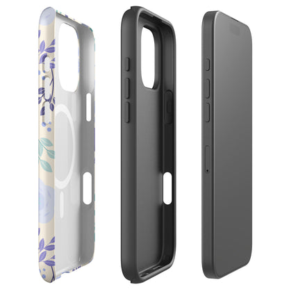 Heart Balloon Floral MagSafe Tough Case for iPhone