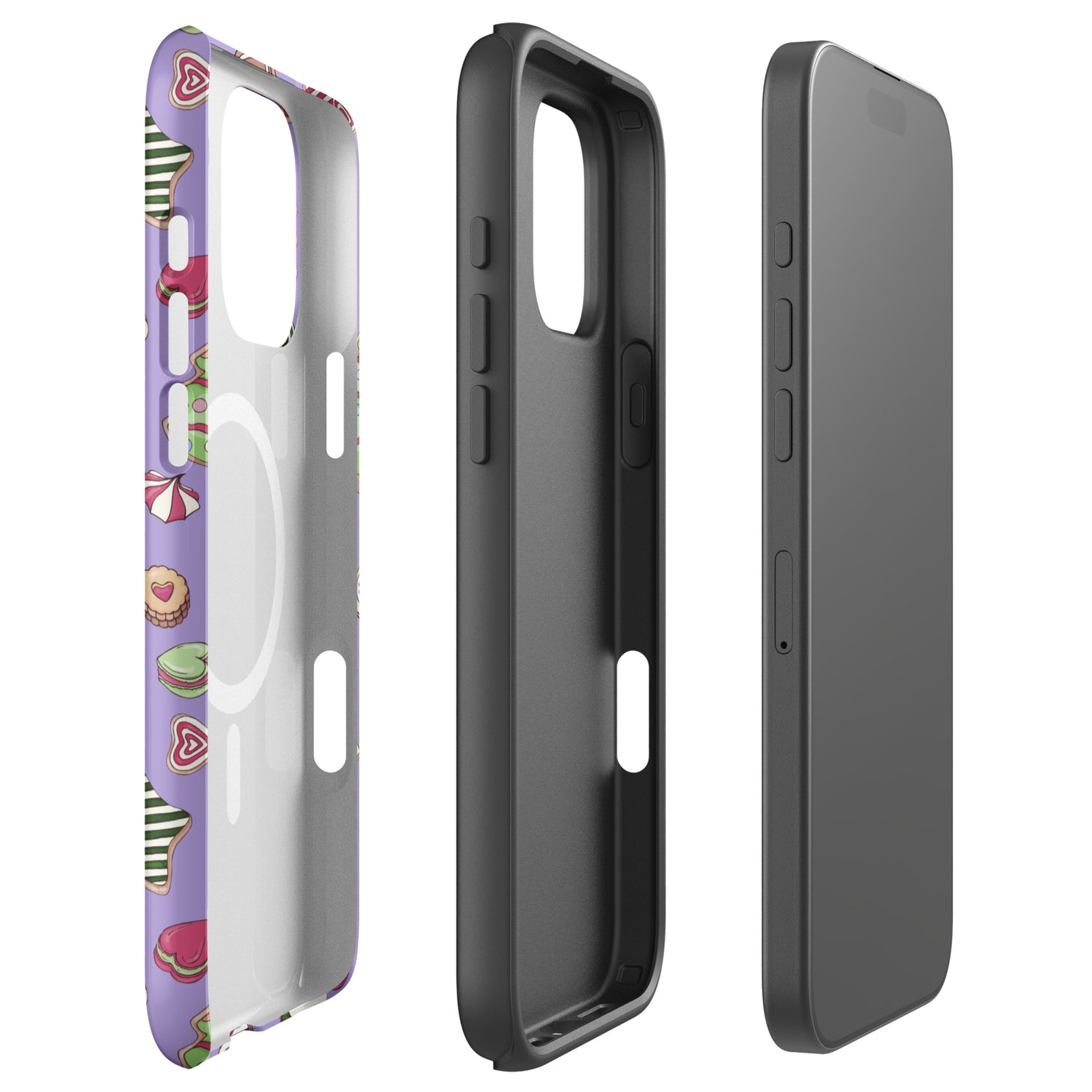 Lavender Gingerbread MagSafe Tough Case for iPhone