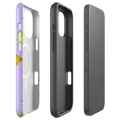 Lavender Gummy Bear Aesthetic MagSafe Tough Case for iPhone