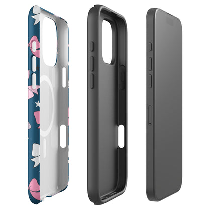 Pastel Bows MagSafe Tough Case for iPhone