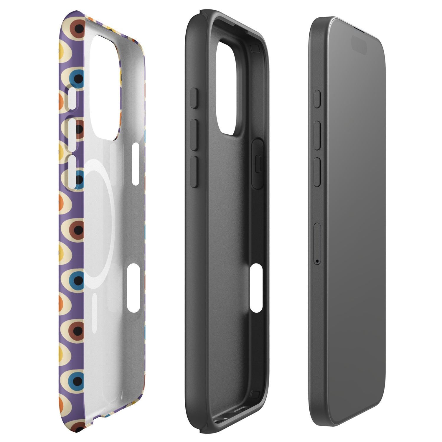 Retro Evil Eye MagSafe Tough Case for iPhone