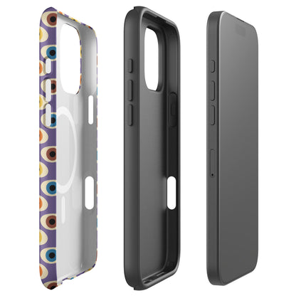 Retro Evil Eye MagSafe Tough Case for iPhone