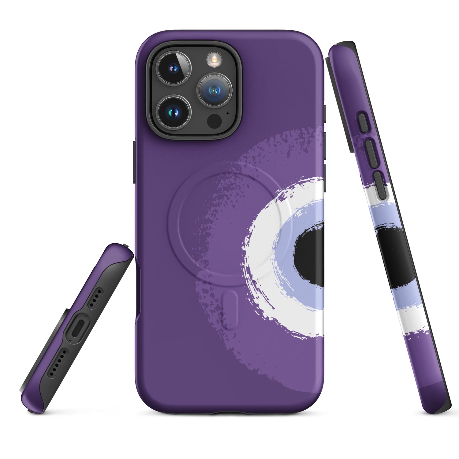 Royal Purple Evil Eye MagSafe Tough Case for iPhone
