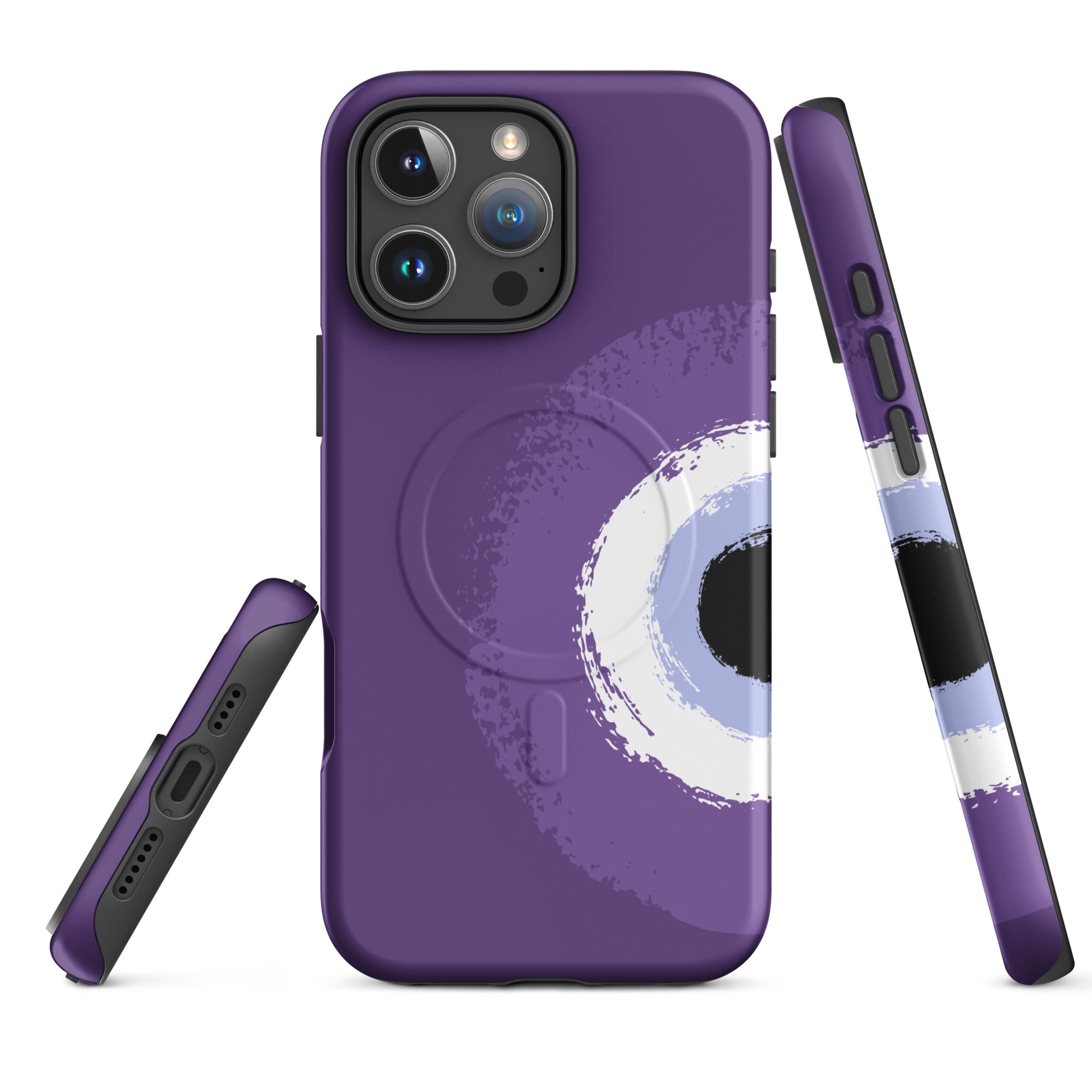 Royal Purple Evil Eye MagSafe Tough Case for iPhone