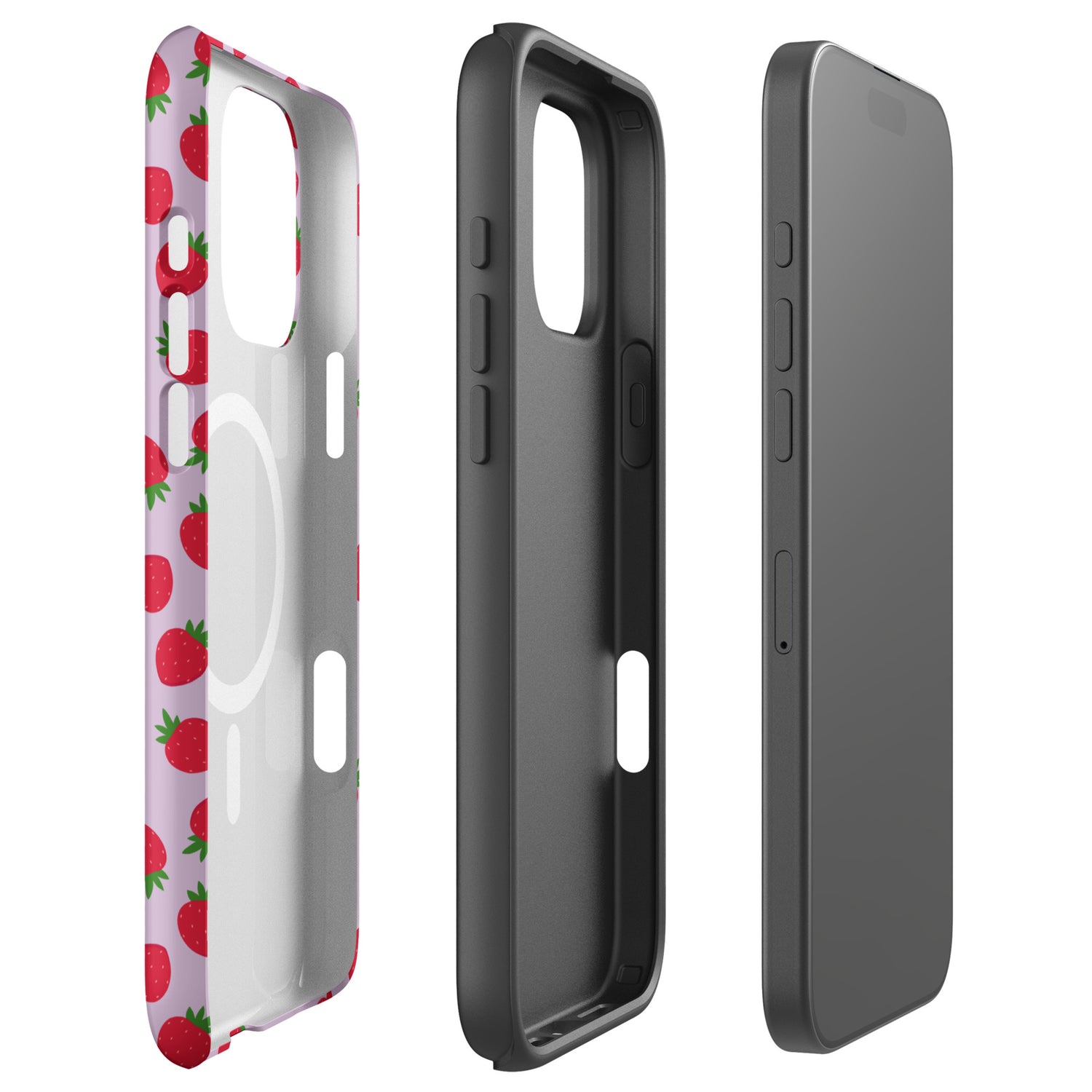 Strawberry Fields MagSafe Tough Case for iPhone