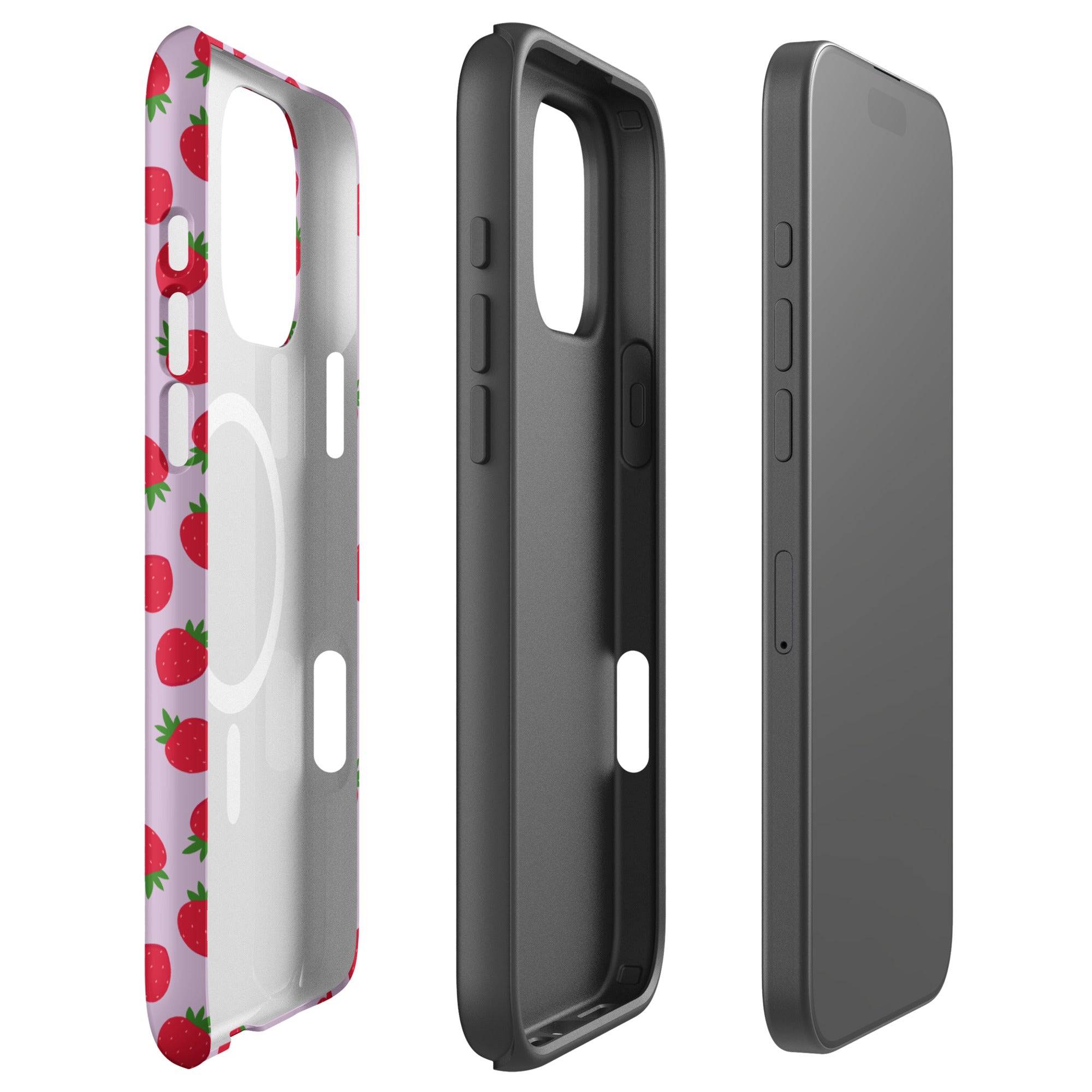 Strawberry Fields MagSafe Tough Case for iPhone