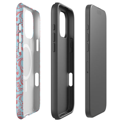 Whimsical Flower Bloom MagSafe Tough Case for iPhone