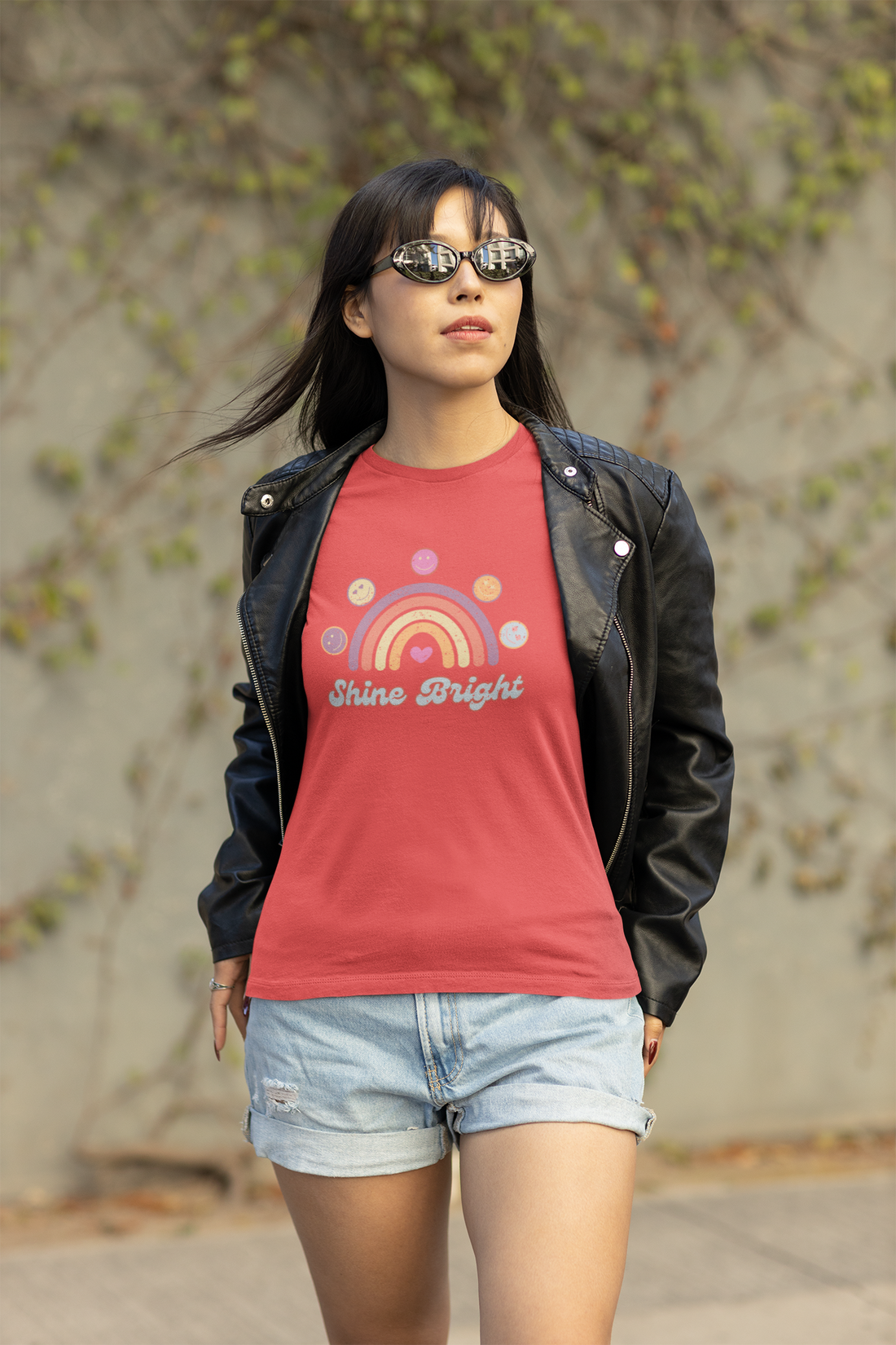 Shine Bright Fitted Relaxed Tee