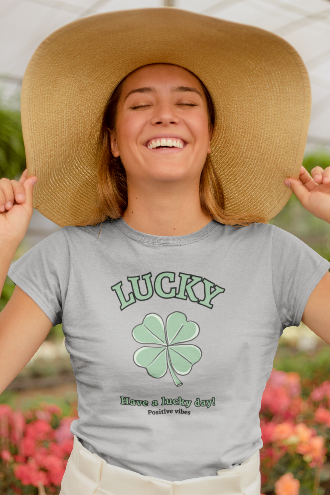 Lucky Day Clover Relaxed Tee