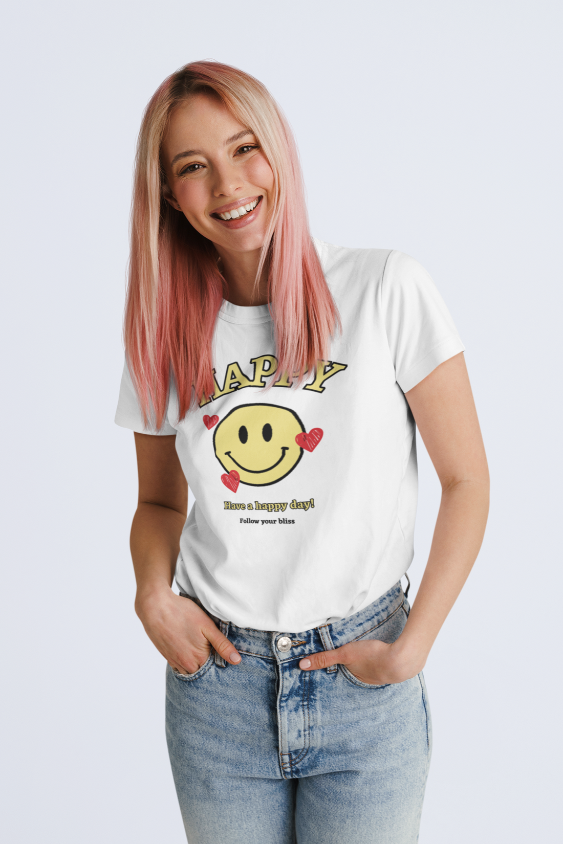 Happy Vibes Relaxed Tee