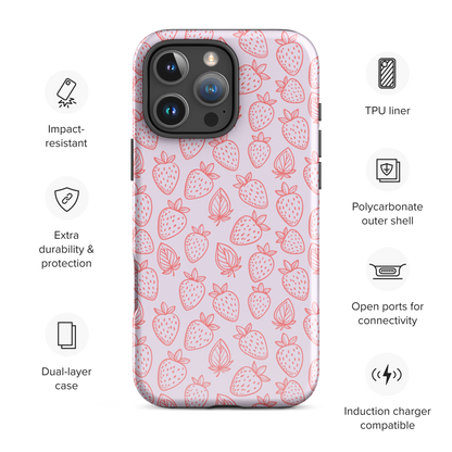 Berry Sweet Tough Case for iPhone