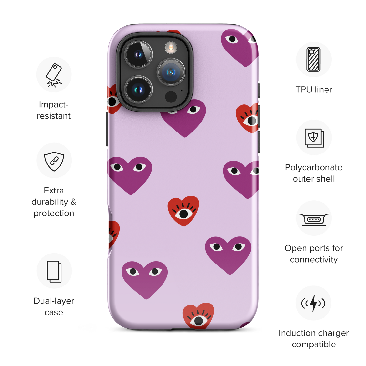 Love Watcher Tough Case for iPhone