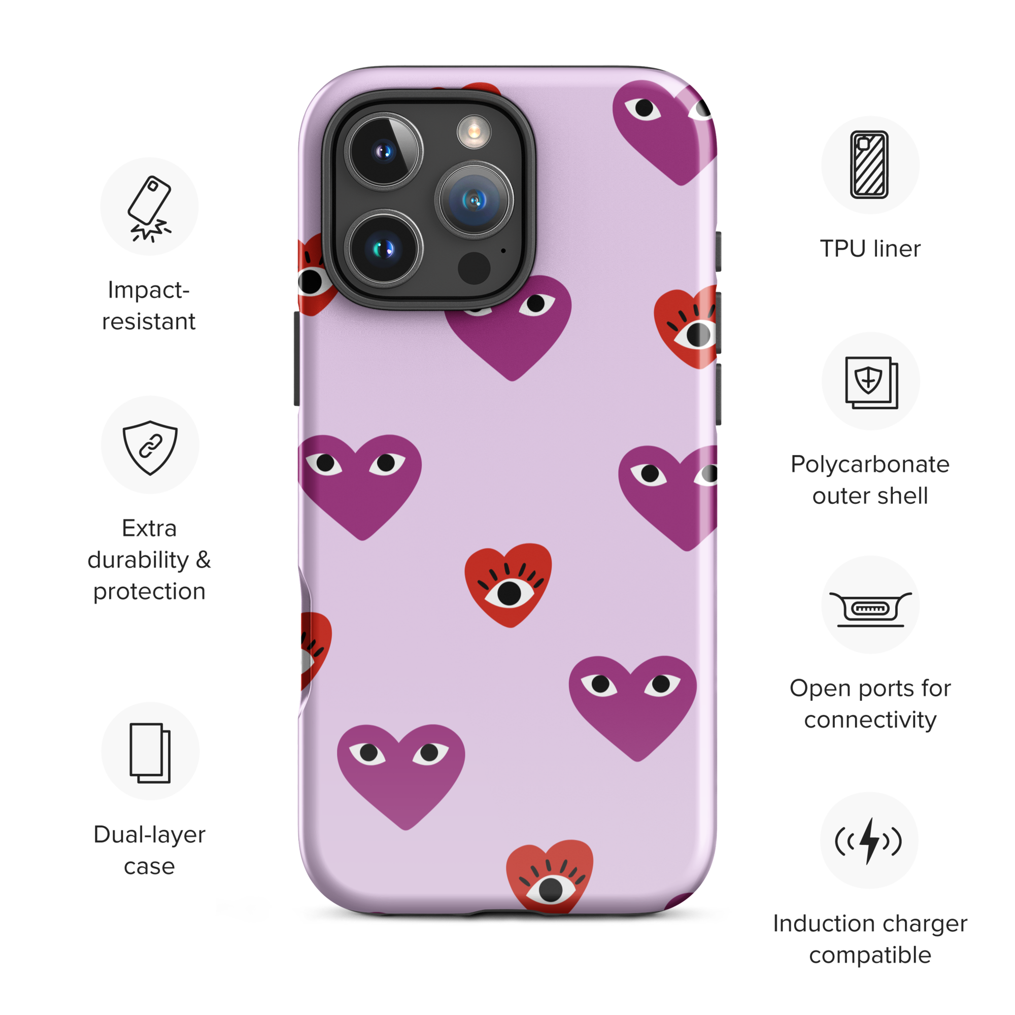 Love Watcher Tough Case for iPhone