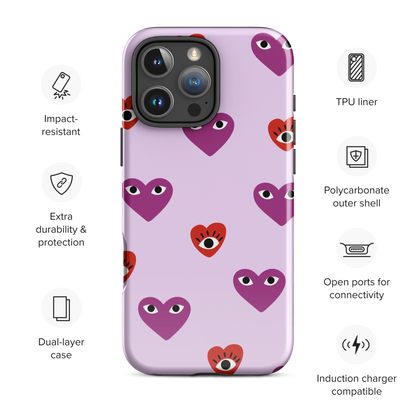 Love Watcher Tough Case for iPhone
