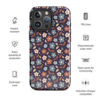 Vintage Bloom Tough Case for iPhone