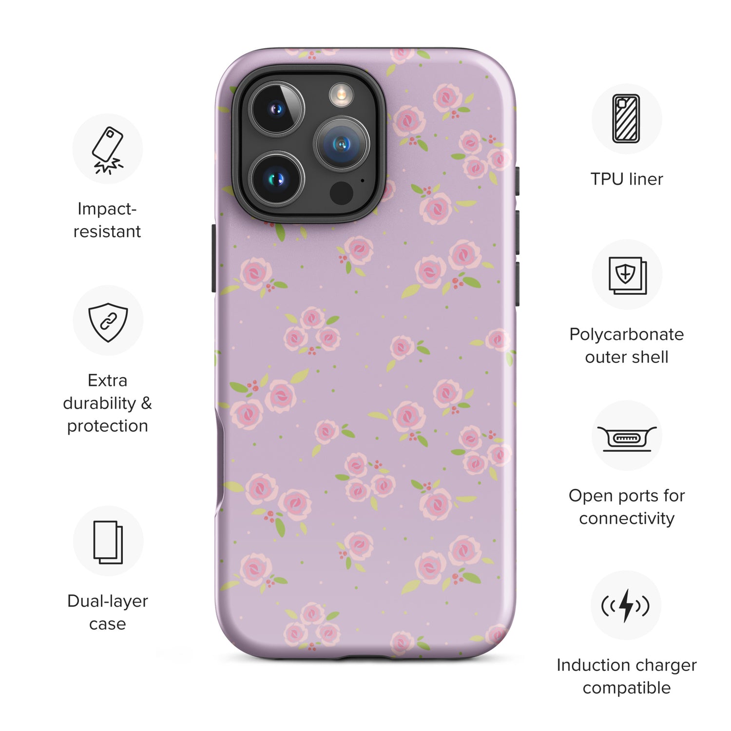 Rose Garden Tough Case for iPhone