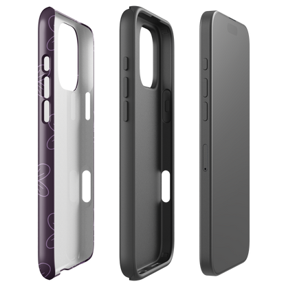 Floral All-Seeing Eye Tough Case for iPhone