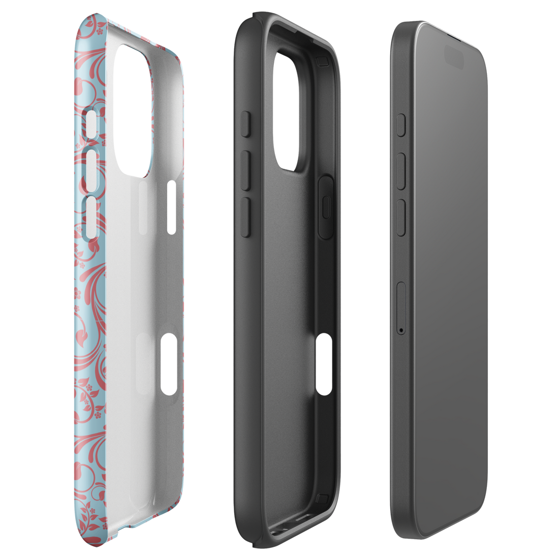 Whimsical Flower Bloom Tough Case for iPhone