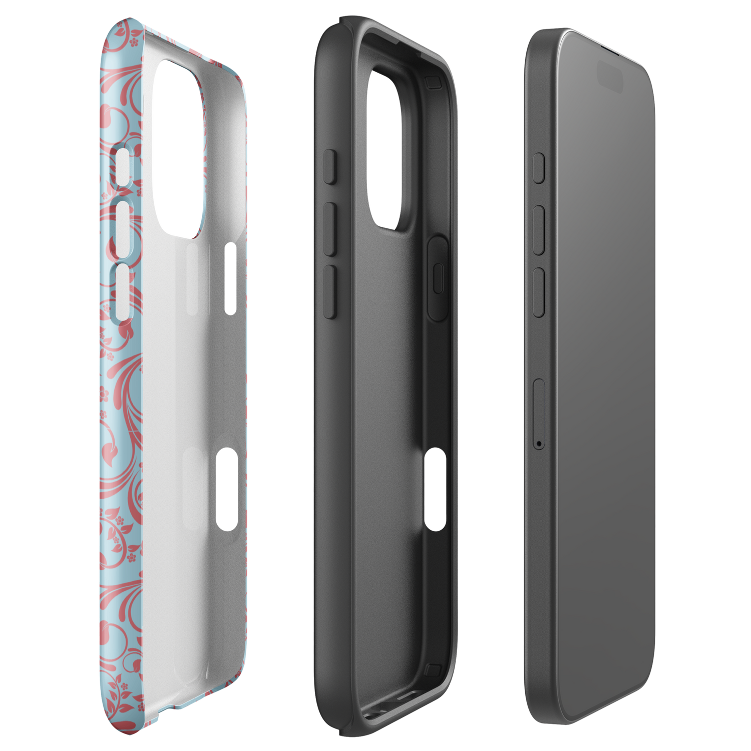 Whimsical Flower Bloom Tough Case for iPhone
