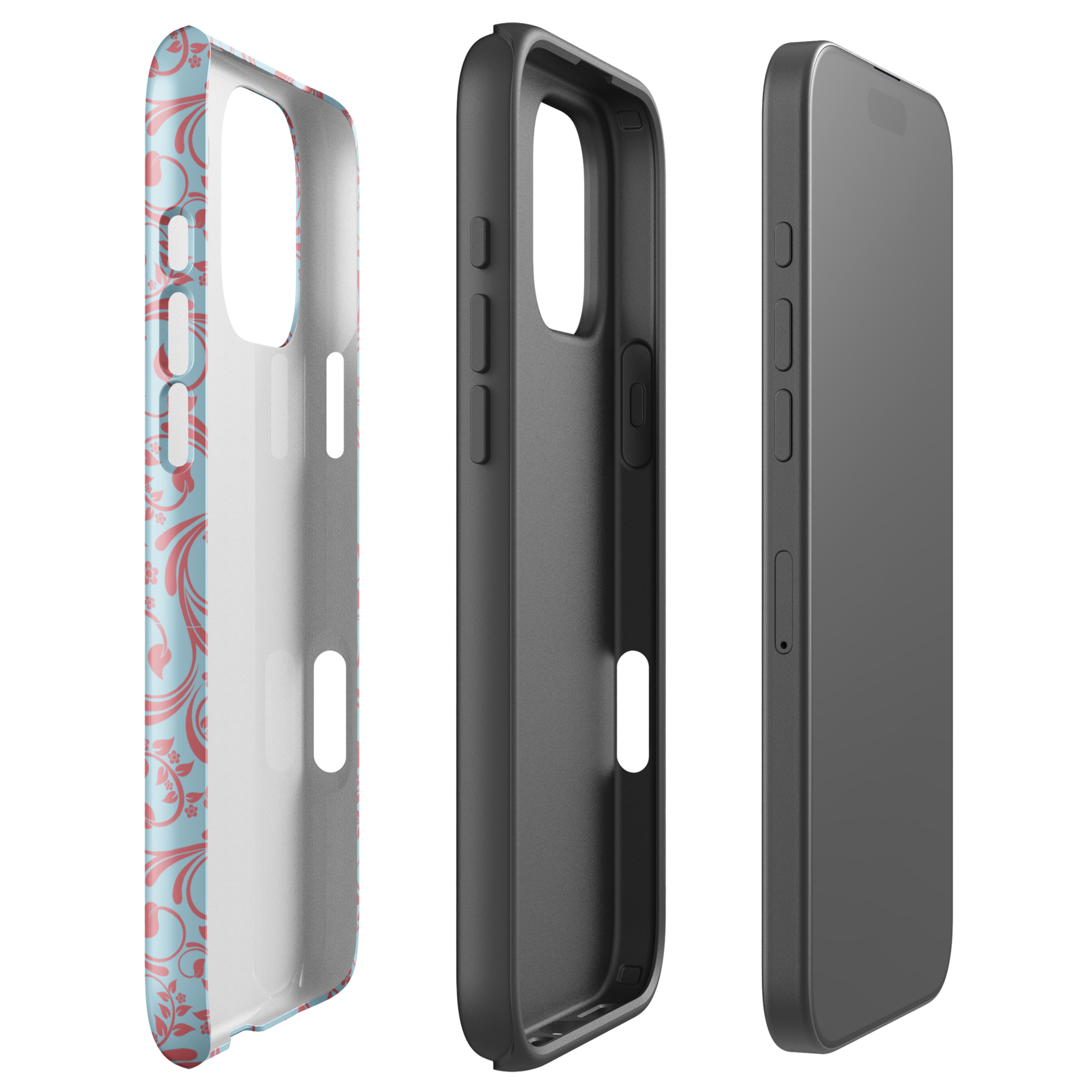 Whimsical Flower Bloom Tough Case for iPhone