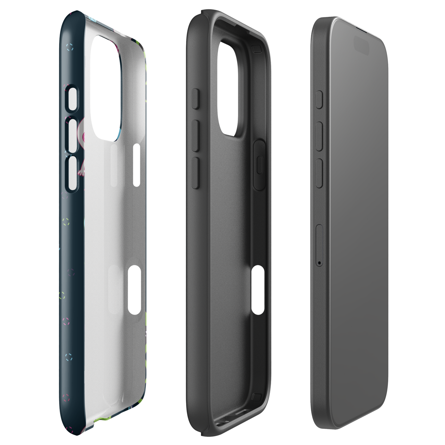 Cosmic Cuties Alien Tough Case for iPhone